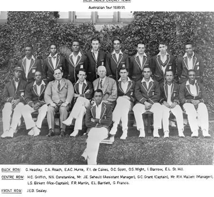 Photo de équipe des Indes occidentales de cricket